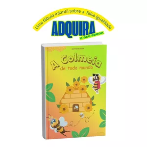 Imagem de capa para o Ebook  Livro Infantil sobre "Comunismo": A colmeia de todo mundo