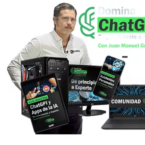 Imagen de portada para Curso online DE PRINCIPIANTE A PROFESIONAL EN CHATGPT