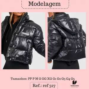 Imagem de capa para o Ebook Molde jaqueta puffer pp ao xg