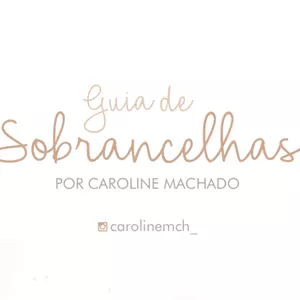 Imagem de capa para o Ebook Guia de Sobrancelhas 