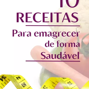 Imagem de capa para o Ebook Emagreça de forma saudável 