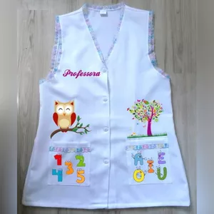 Imagem de capa para o Ebook Molde Jaleco Feminino Professora (36 ao 46)