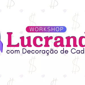 Imagem de capa para o Curso online Workshop Lucrando com Decoração de Cadernos