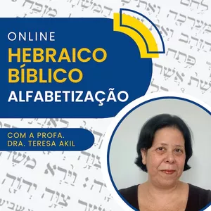 Imagem do curso Hebraico Bíblico FVC - Alfabetização