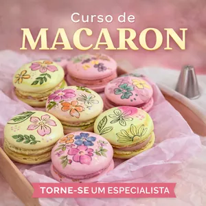 Imagem de capa para o Curso online Curso de Macaron