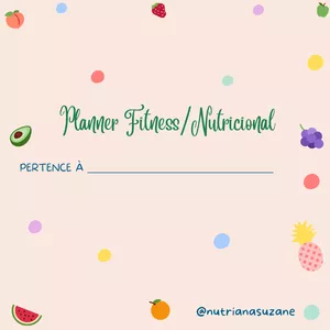 Imagem de capa para o Ebook Planner Fitness