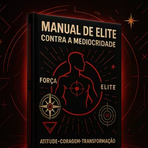 Imagem de capa para o Ebook 🔺 Manual De ELITE Contra a Mediocridade 🔺