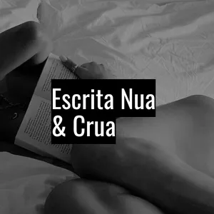 Imagem de capa para o Curso online Escrita Nua &amp; Crua: lições práticas e acessíveis para escrever um livro e se tornar um mestre das histórias