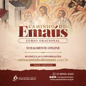 Imagem de capa para o Evento online Curso Oracional Caminho de Emaús