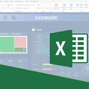 Imagem do curso Curso de Excel: Controle Financeiro do zero ao Dashboard