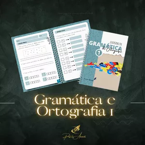 Imagem de capa para o Curso online Gramática e Ortografia 1 - Priscila Azevedo 