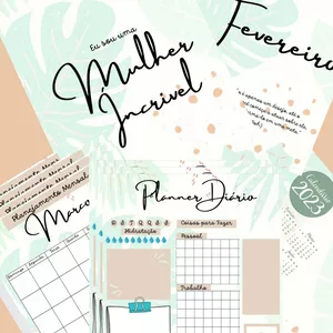 Imagem de capa para o Curso online PLANNER SOU UMA MULHER INCRÍVEL