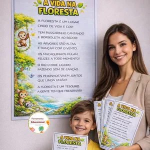 Imagem de capa para o Ebook 😍✨ Textos ampliados para leitura✨🌈