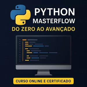 Imagem do curso Python MasterFlow – Do Zero ao Avançado 