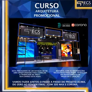 Imagem do curso CURSO ARQUITETURA PROMOCIONAL - 3DS MAX - CORONA RENDERER