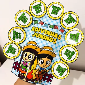 Imagem de capa para o Ebook Luva Adivinhas Juninos