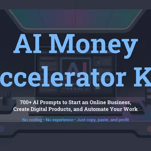 Cover image for Ebook Generate Business Ideas and Digital Products with Artificial Intelligence