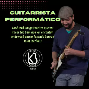 Imagem de capa para o Curso online Guitar Expert KB-2 - Guitarrista Performático