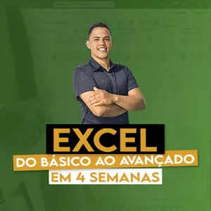 Imagem de capa para o Curso online Excel - Do básico ao avançado em 4 semanas