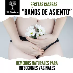 Imagen de portada para Ebook "Baños de Asiento” recetas caseras - Remedios Naturales para  Infecciones Vaginales