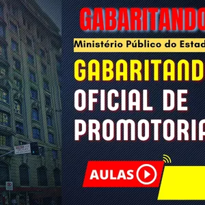 Imagem de capa para o Curso online Gabaritando Oficial de Promotoria - MPSP - Pride 2.0