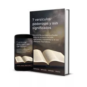 Imagen de portada para Ebook 7 versículos poderosos y sus significados