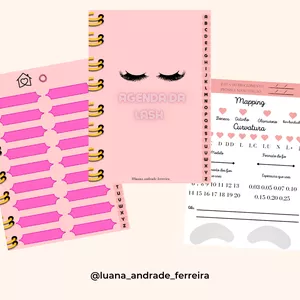 Imagem de capa para o Ebook Agenda da lash 