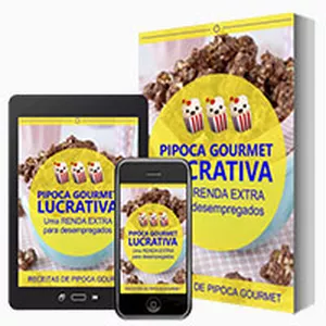 Imagem de Pipocas Gourmet 27 Receitas Lucrativas criado por rogerio paula ferreira da silva na hotmart
