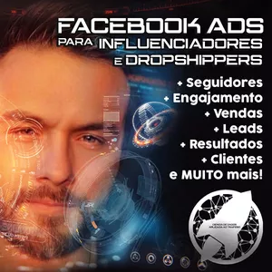Imagem de capa para o Curso online Facebook Ads para Influencers e Negócios Digitais
