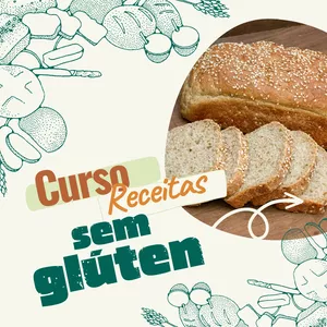 Imagem de capa para o Curso online RECEITAS ZERO GLUTEN