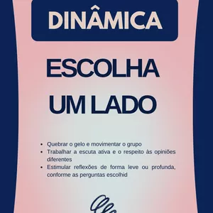 Imagem de capa para o Ebook Dinâmica - Escolha um lado 