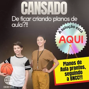 Imagem de capa para o Ebook PLANOS DE AULA DE EDUCAÇÃO FÍSICA PARA ENSINO FUNDAMENTAL I E II BASEADOS NA BNCC