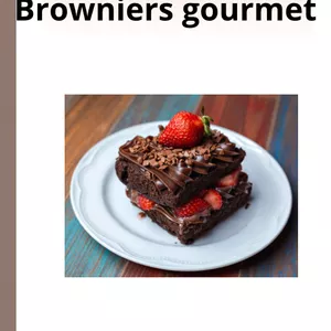 Imagem de capa para o Ebook Browniers Gourmet: Receitas irresistíveis para lucrar