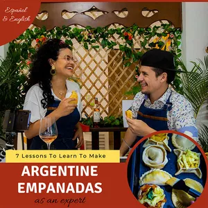 Cover image for Online course 7 Lessons To Learn To Make Argentine Empanadas As An Expert