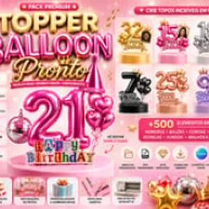 Imagem do curso Pack Topper Balloon Viral Premium