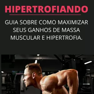 Imagem de capa para o Ebook Hipertrofiando
