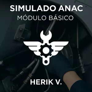 Imagem de capa para o Curso online Simulados ANAC - Módulo  - BÁSICO