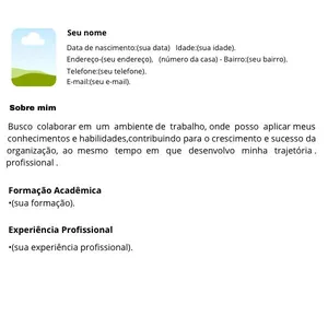Imagem de capa para o Ebook Estilo de Currículo