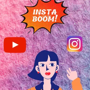 Imagem de capa para o Curso online InstaBoom - Plataforma para revenda de seguidores.