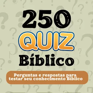 Imagem de capa para o Ebook 250 QUIZ BÍBLICO