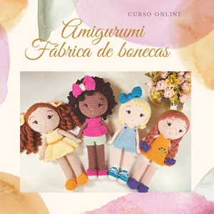 Imagem do curso Amigurumi- Fábrica de Bonecas