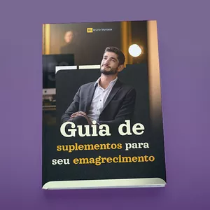 Imagem de capa para o Ebook Ebook - Guia de suplementos para seu emagrecimento D