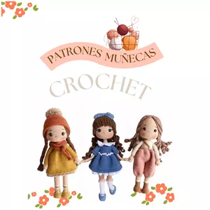 Imagen de portada para Curso online PATRONES MUÑECAS CROCHET