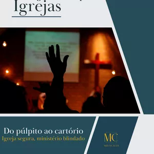 Imagem de capa para o Ebook Manual Jurídico para Igrejas