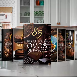 Imagem de capa para o Ebook 85 RECEITAS DE OVOS DE PÁSCOA