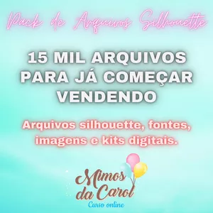 Imagem de capa para o Curso online PACK ARQUIVOS SILHOUETTE