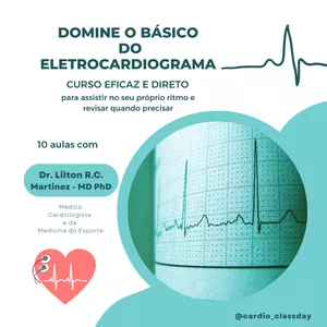 Imagem de capa para o Curso online CURSO BÁSICO DE ELETROCARDIOGRAMA - ECG