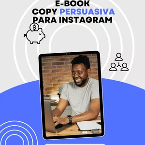 Imagem de capa para o Ebook Aprenda a criar legendas e bios que vendem