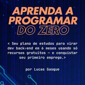 Imagem de capa para o Ebook Aprenda a Programar do Zero