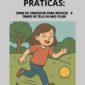 Imagem de capa para o Ebook COMO EU CONSEGUI PARA REDUZIR  O TEMPO DE TELA DO MEU FILHO